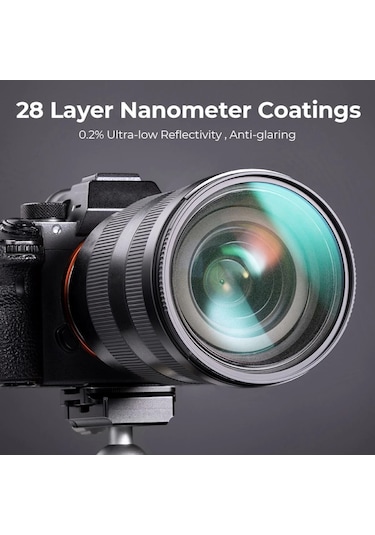 K&f Concept 82mm Nano-x Magnetic Mrc-nd1000 / Mrc-cpl / Mrc-uv Filtre Seti