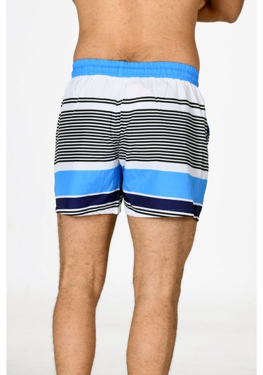 Enrico Ferry Erk Turkuaz Mıcro Hızlı Kuruyan Deniz Şortu Edy2249t