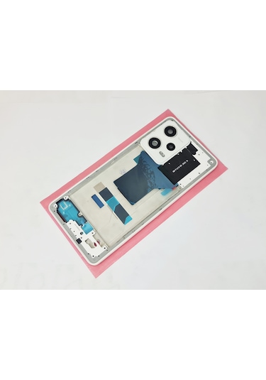 Xiaomi Redmi Note 12 Pro -5g- Uyumlu Full Kasa Arka Kapak Batarya Kapağı - Beyaz Çok Renkli