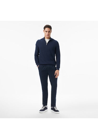 Nautica Erkek Lacivert Classic Fit Kazak Düz S57230t Lacivert