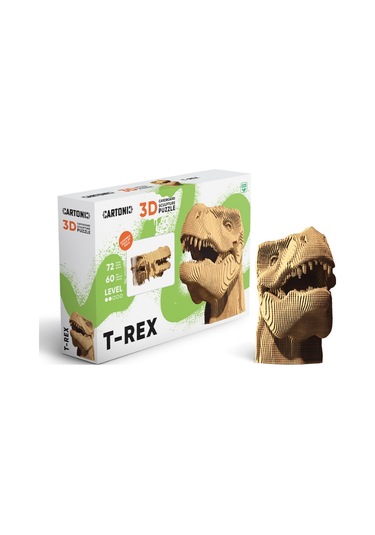 Cartonic 3d Puzzle - T-rex