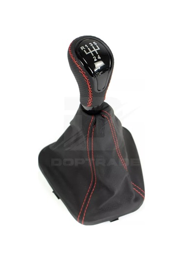 Doptrade Vaz 2110,2111,2112 İçin Deri Vites Topuzu Kırmızı 176447877 Kırmızı