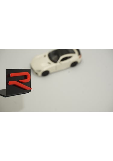 Volkswagen R Yeni Nesil Ön Panjur 3M 3D Krom Abs Logo Arma