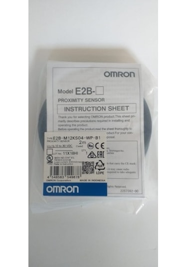 Omron Endüktif Sensör E2B-M12Ks04-Wp-B1 2M