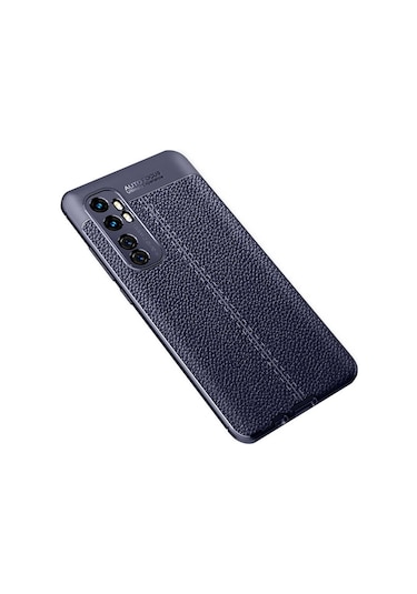 Xiaomi Mi Note 10 Lite Kilif Deri Tarzi Niss Silikon Case 406653051