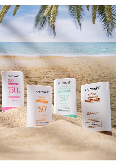 Dermokil Bronze Shimmer Face&Body Bronzlaştırıcı Stick Güneş Kremi SPF30 20 ML