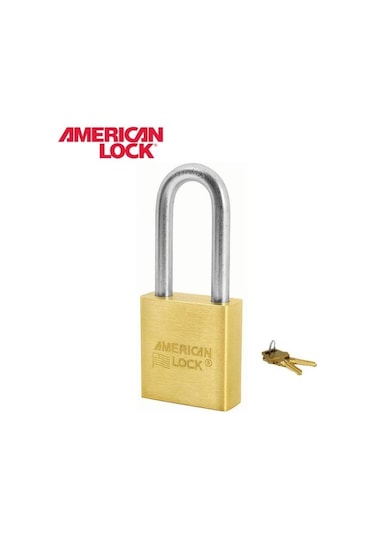 Amerıcan Lock 21 Som Pirinç Asma Kilit. 45mm