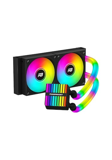 Powerboost Legend 240b Argb Fanlı 240mm Lga1700/am4/am5 Uyumlu Sıvı Soğutma Sistemi Siyah 1