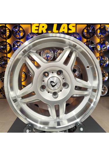 4 Adet Bk-657 8 17 5 120 Et41 72.56 Sılver Mack Jant Takım