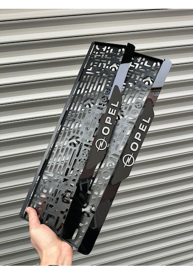 Vipplaka Opel Uyumlu Ortası Mat Plakalık