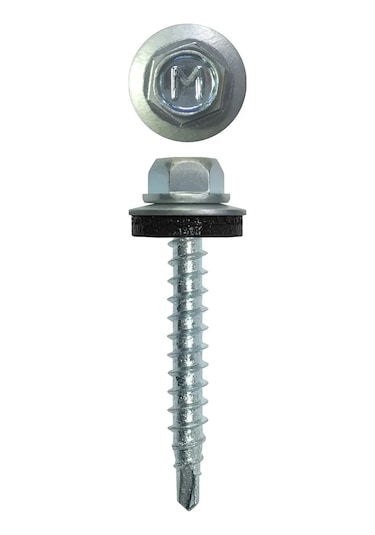 Daxmer Ahşap İçin Çinko Kaplama 4,8x35 Çatı Vidası 250 Adet 273736369 Diğer