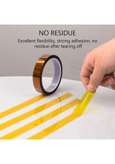 Yüksek Sıcaklığa Isıya Dayanıklı Bant Isı Yalıtım Bandı Poliimid Yapıştırıcı Yalıtım Yapıştırıcı 3d Baskı Kartı Koruma Bandı 30mm