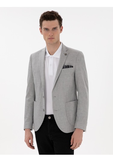 Pierre Cardin Erkek Gri Ceket 50302432-vr024 Gri