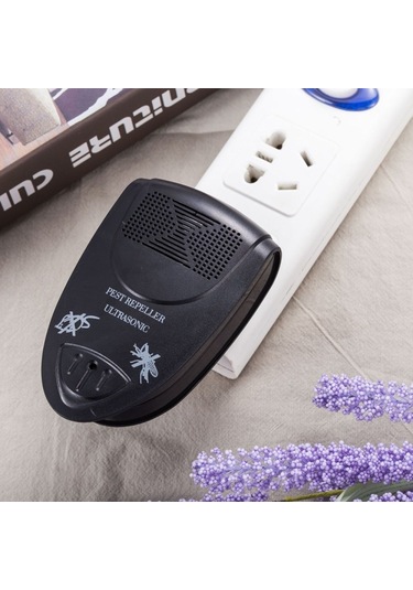 Lı-3110 Ultrasonik Elektronik Sıçan Kurtlayıcı Ev Akıllı Böcek Kovucu Beyaz , Boyut:abd Fişi Beyaz