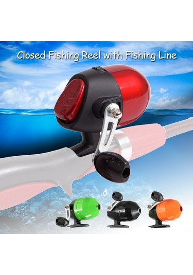 Wezone Kapalı Olta Makarası - 10-20m Atış Mesafeli, Abs Metal Karışım, 3:1 Dişli Oranı