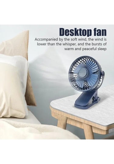 Novahub Taşınabilir Mini Usb Fan, Sessiz Masaüstü Fan, Yüksek Hızlı, 144-white, Çocuk Ve Yetişkinler İçin 01
