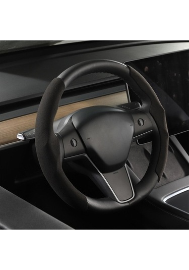 Novahub Anti-fur Tesla Direksiyon Kapağı Model 3 Y S Ultra Kırmızı Diğer