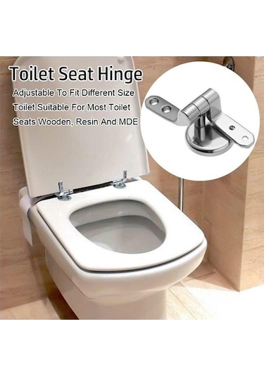 Tongxida Krom Klozet Bağlantı Parçaları, Yedek Menteşe Ve Kapağı, Klozet Kapağı Menteşesi, Tuvalet Bağlayıcı Aksesuarı Gümüş