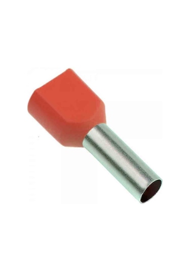 Gwest Cyf-1.00 ,2x1.00mm²/kırmızı 500-adet Kablo Yüksük