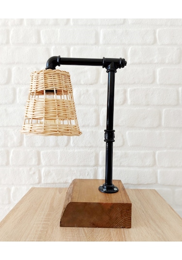 RETRO NOW NOTTINGHAM LOFT STYLE BORU ABAJUR Siyah