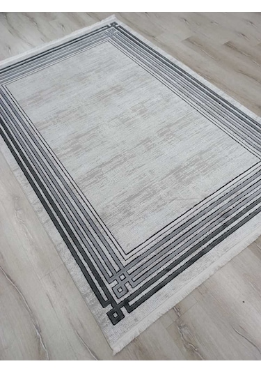 Türkmen Halı Mystik 20405 Gri Akrilik Halı 160X230 Cm