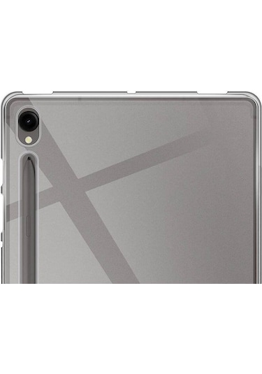 Galaxy Tab S9 Kılıf Uyumlu Zore Tablet Süper Silikon Kapak-renksiz