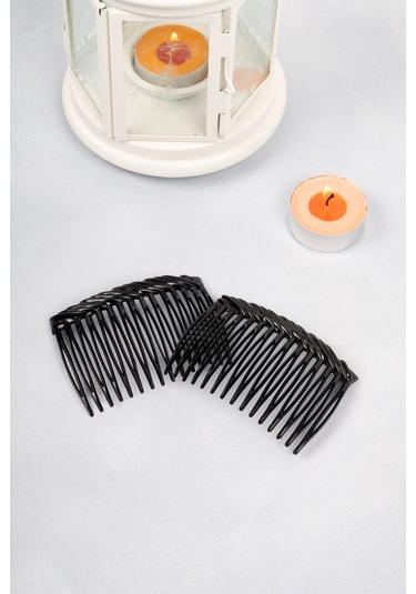 Okavango Siyah Tarak Toka 2 Adet Çok Renkli