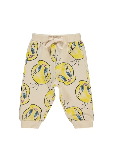 Tweety Kız Bebek Eşofman Altı 6-18 Ay Taş Rengi 42330174424s1-1 Taş