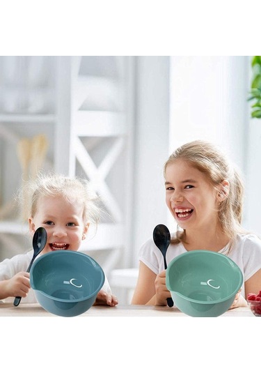 Yaozixa 3'lü Plastik Kaba Set - Salata, Pişirme Ve Mutfak Kullanıma Uygun Çeşitli Fonksiyonlu Kaplar Renkli