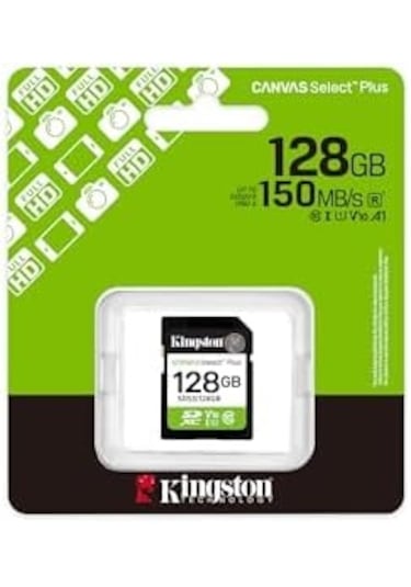 128gb Sdxc Canvas Select Plus Gen3 150mb/s C10 Uhs-ı U1 V10 Açık Mavi