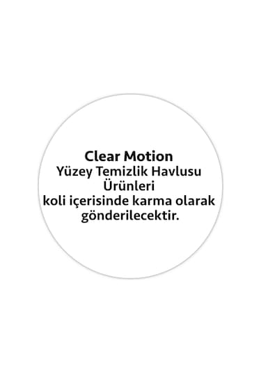 Clearmotion Yüzey Temizlik Havlusu (2x100) 200 Yaprak