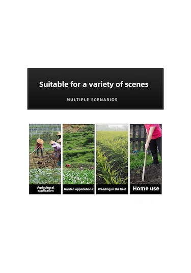 Monyee 110 Cm Yaylı Çelik Bahçe Aleti - Çalıp, Toprak Kazıp, Ot Kaldırabilen Ev Ve Çiftlik Kullanıma Uygun Çok Amaçlı Pala
