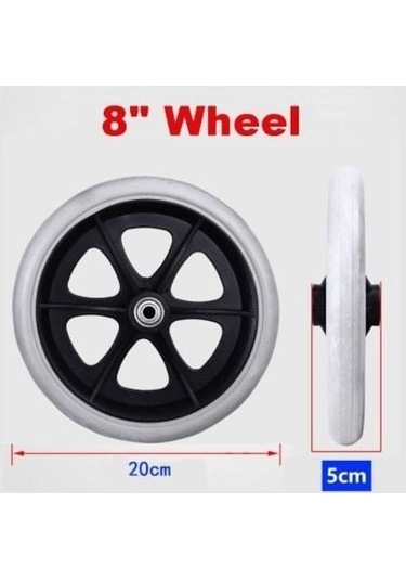 Medikaltec Tekerlekli Sandalye Ön Tekeri