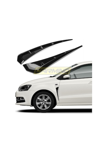 Vw Polo Yan Çamurluk Venti Piano Black 2 Adet