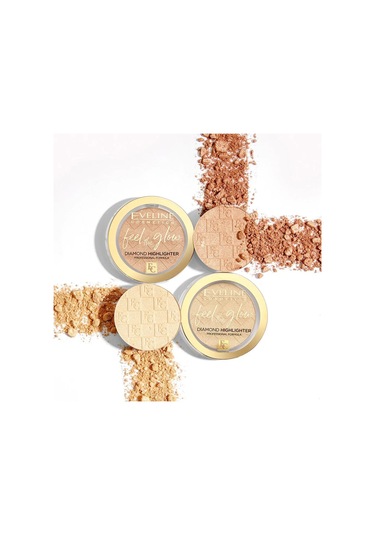 Feel The Glow Diamond Highlighter No 03 Rose Gold