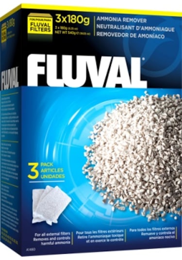Fluval Ammonia Remover 3x180 Gr