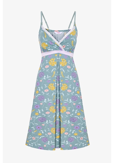 Penti Mint Yeşili Mama Blossom Gecelik Mınt Yesılı