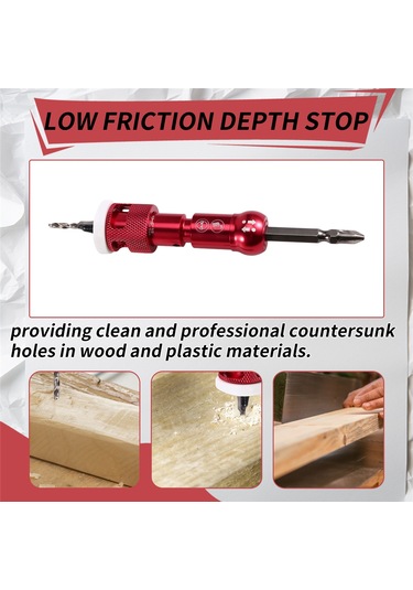 Matkap Presleri İçin Düşük Sürtünmeli Derinlik Durdurma Matkap Uçları Karbür Uçlu B