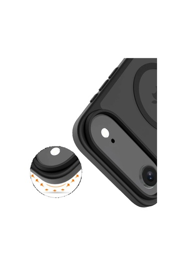 Joko İphone 17 Air Kılıf Jota Seri Magsafe Kapak Siyah