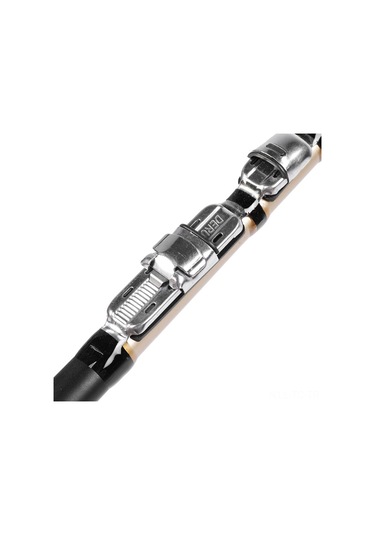 Skycity Fiberglas Kuru Su Balıkçılık Kamışı Kahverengi 1.8m - Dayanıklı Çelik Tekerlek Tabanı, Metal Rehber Halka Ve Konforlu Tutamak