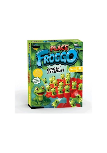 Place Froggo Minik Kurbağalar Aile Denge Kutu Oyunu