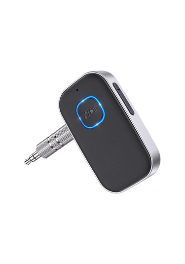 Jeehugo V5.0 Bluetooth Araç Alıcısı, Aux 3.5mm, 10m Menzil, 4 Saat Kullanım Süresi, Usb Şarjlı, Kolay Kurulum