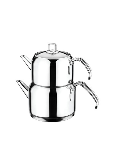 Evimsaray Çaydanlık Takımı Ece Orta Boy Gri