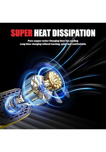 Ranyeek 12v Akıllı Akü Şarj Cihazı - Zayıf Akü Aktivasyonu, Sıcaklık Algılama, Lcd Ekranlı, Geniş Uyumlu 4-140ah - Sarı, Avrupa Standartı 100-240v