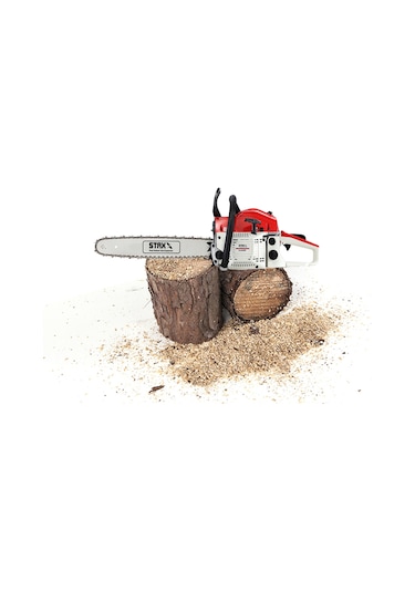 Staxx Benzinli Testere 4.3hp 52cc Ağaç Kesme Motoru Zincir-yağ