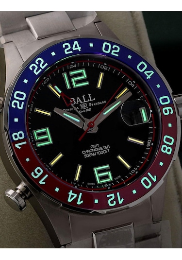 Ball D3038a-s2c-bk Erkek Kol Saati Gümüş