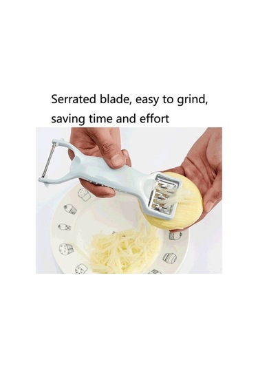 Cbtx Kalınlaştırılmış Çift Kafalı Çok Fonksiyonlu Soyucu - Mavi Mavi