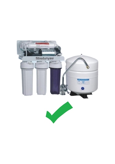 Filtre Dünyası Su Arıtma Filtresi Takım Eko 3Lü Set Arıtıcı Filtresi