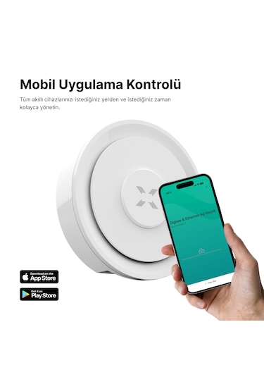 Xenon Smart Zigbee 3.0 & Ethernet Akıllı Ev Ağ Geçidi Mobil App K