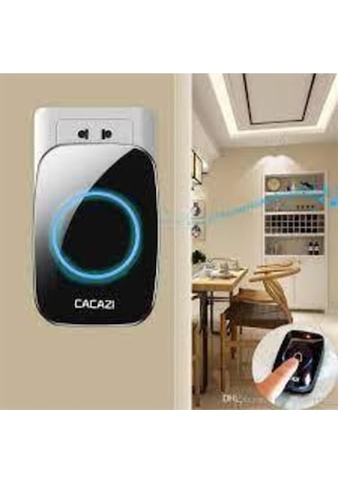 Kablosuz  Uzaktan Kumandalı Kapı Zili -Su Geçirmez Koruyucu Kapak